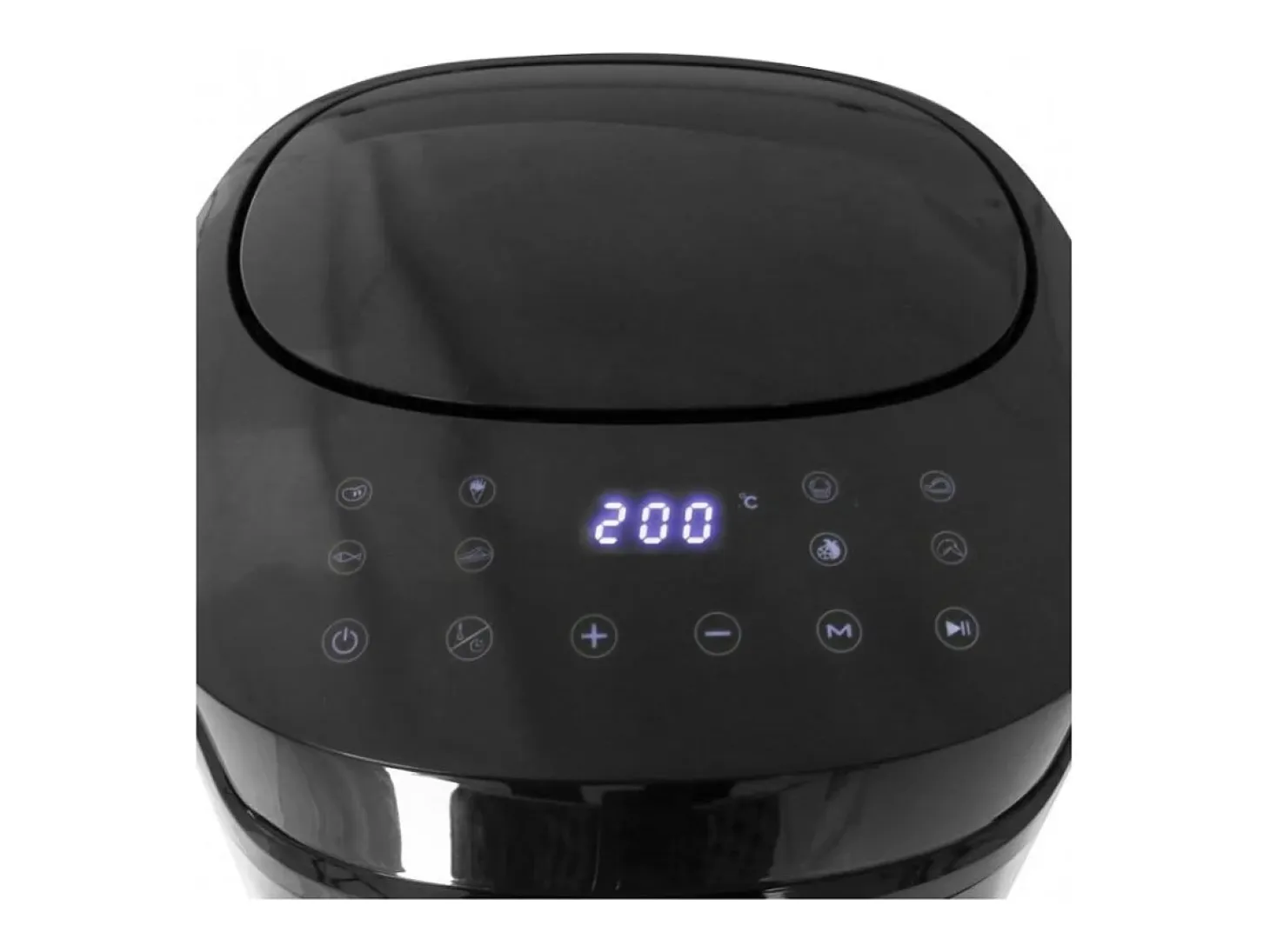 Freidora de aire Emerio AF-129622.1 7,2L 1800W función deshidratar negro