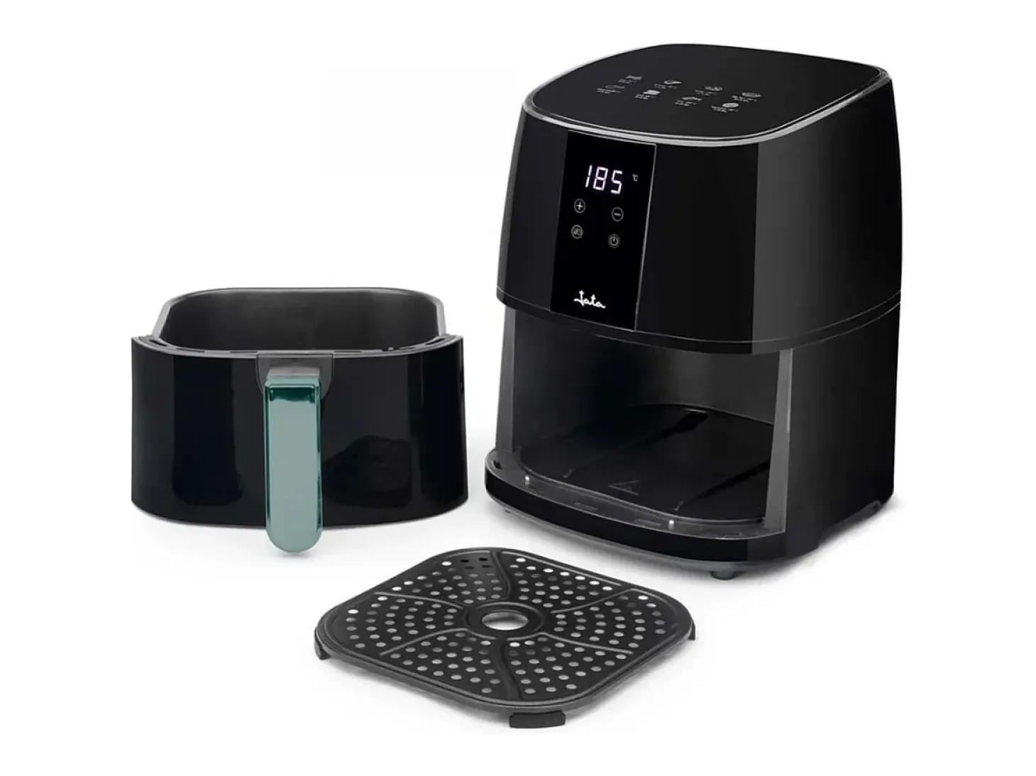 Freidora sin aceite Jata JERF1226 1400W 4L negro