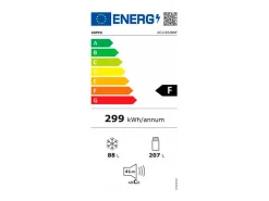 Frigorífico combi Aspes AC11852BNFX SmartFrost 295L F inox 186 cm