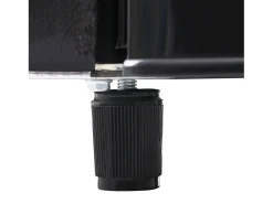 Frigorífico estilo retro de 72L con iluminación LED - Congelador de 21L - Negro