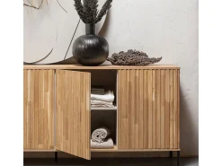 FSC Oak chapado en la tapa de cajones