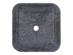 Fullerton Lavabo gris mármol 40x40x10 cm