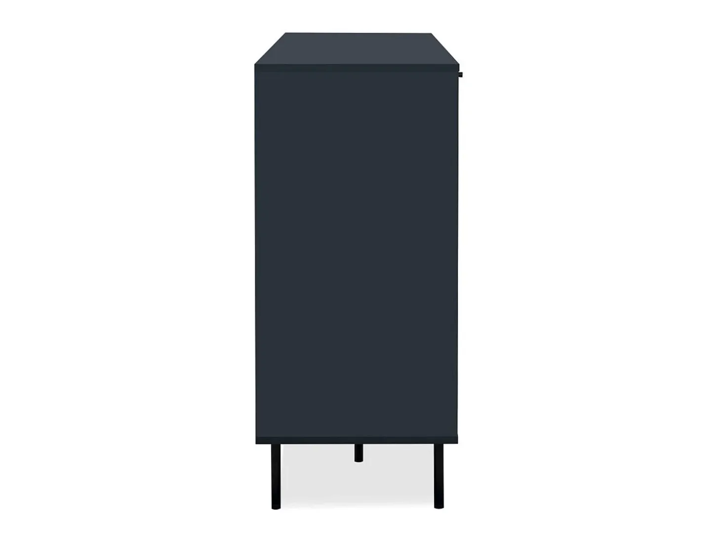 Gabinete Caracas 2 Puertas 3 Cajones 120X90X40 Azul Marino