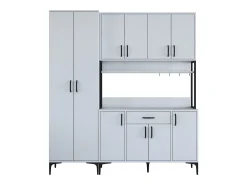 Gabinete multiusos JE133 3054 Blanco 180x198.6x40 cm