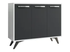 Gabinete multiusos Piffa Blanco Antracita 100x82x35 cm