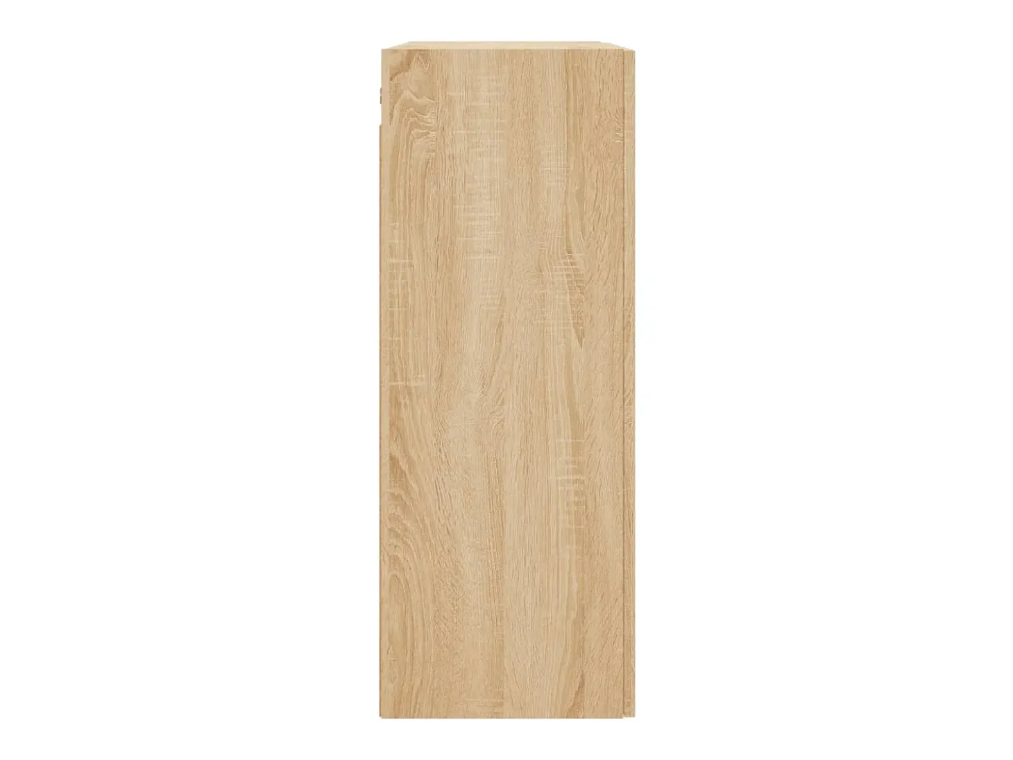 Gabinetes de pared de 2 piezas, roble Sonoma, madera de ingeniería
