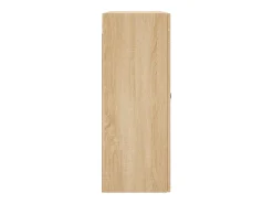 Gabinetes de pared de 2 piezas, roble Sonoma, madera de ingeniería
