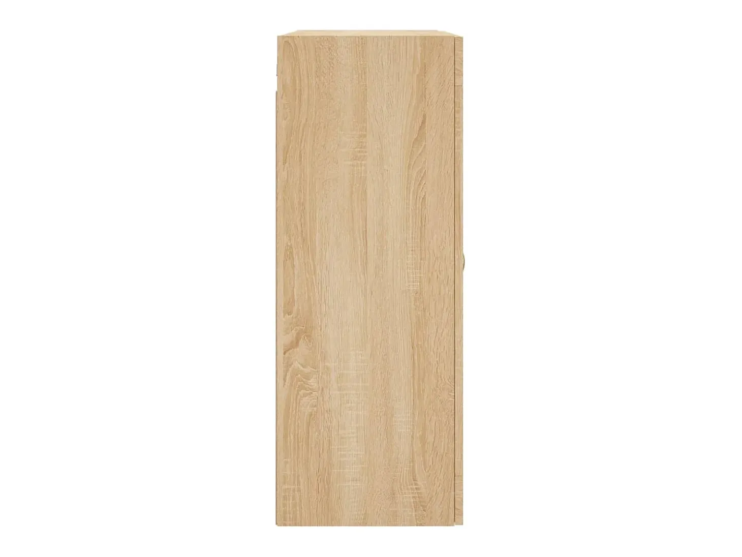 Gabinetes de pared de 2 piezas, roble Sonoma, madera de ingeniería