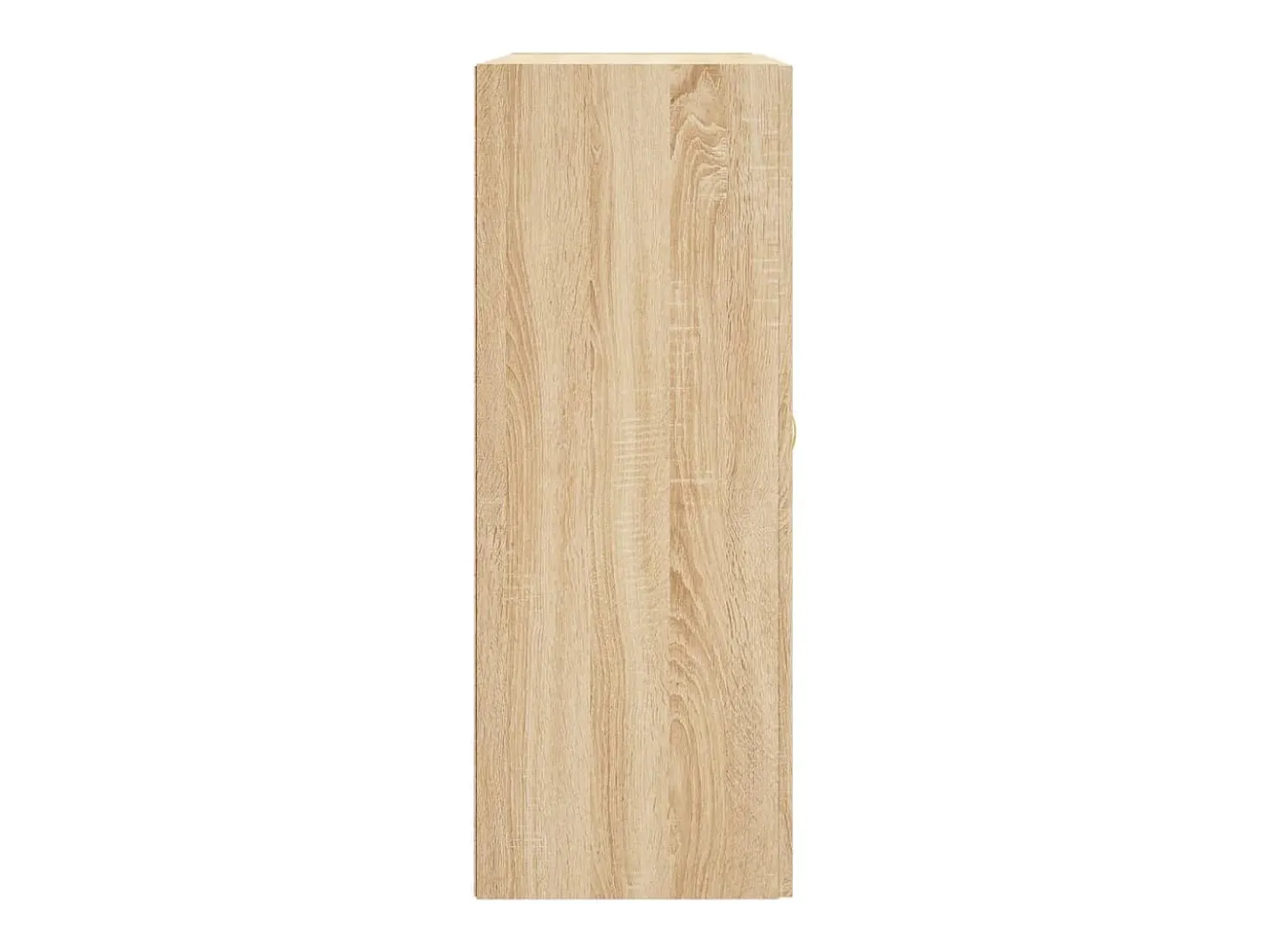 Gabinetes de pared de 2 piezas, roble Sonoma, madera de ingeniería