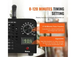 Generador de Ozono SucceBuy, Máquina de Ozono de 36000 mg/h con Cronómetro de 0 a 120 Minutos