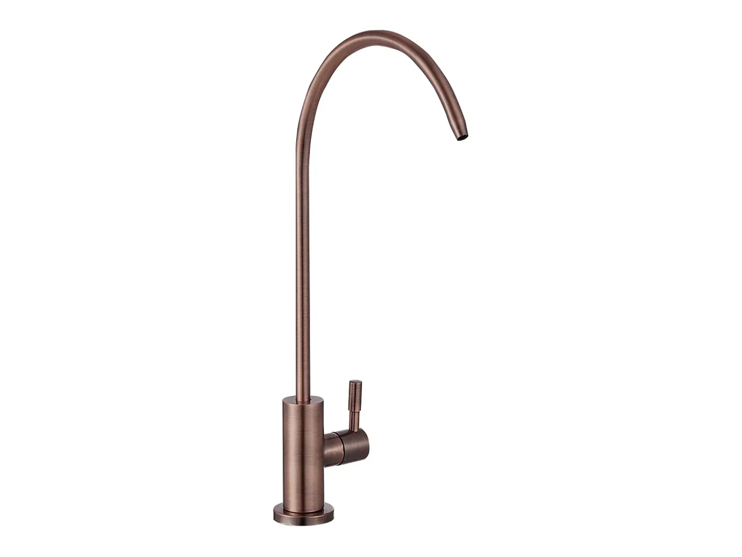 Grifo de Agua Potable SucceBuy sin Plomo en Acero Inoxidable, Grifo de Ósmosis Inversa con Válvula en Latón Macizo, Anticorrosivo y Duradero, para Cocina