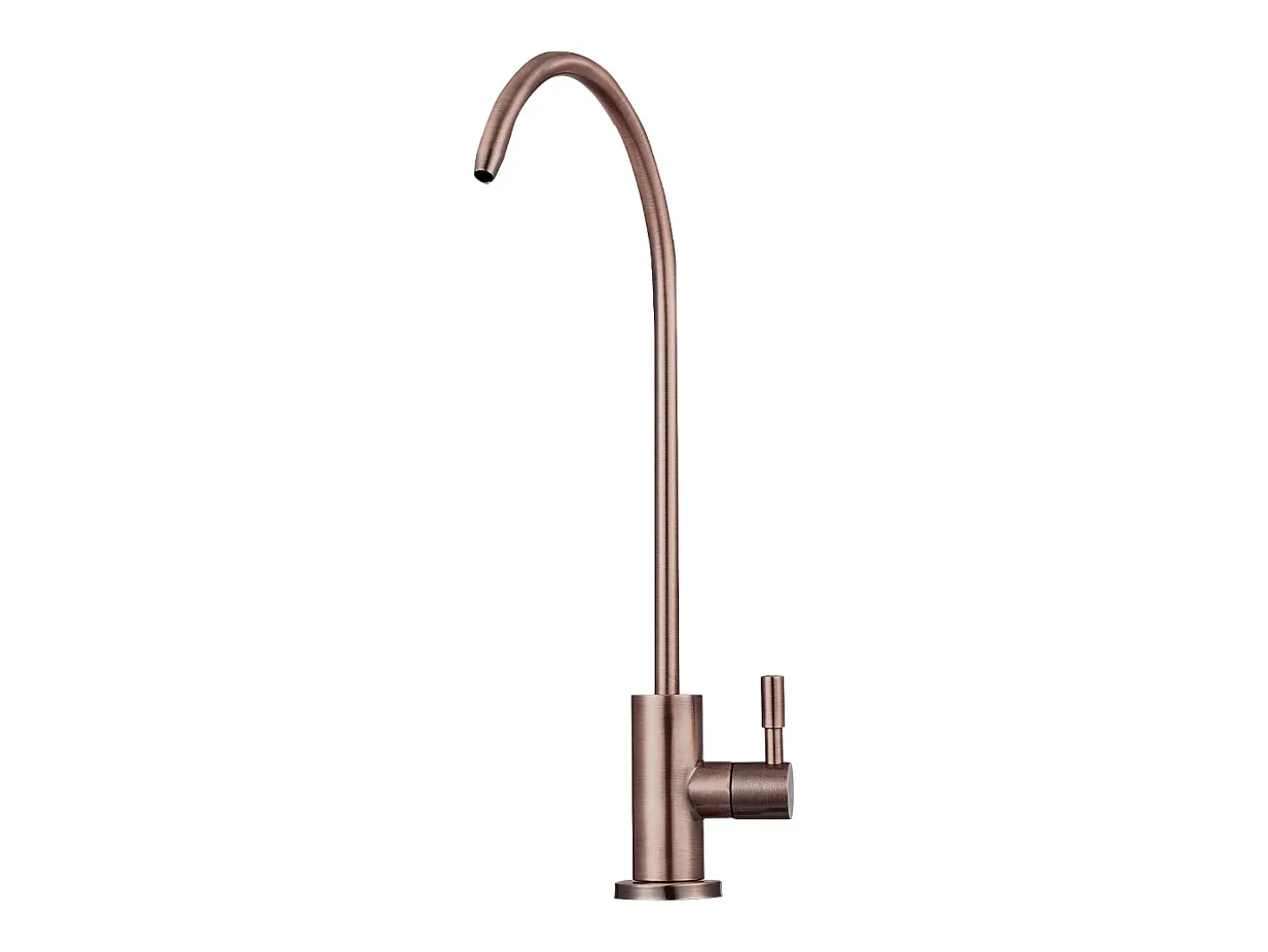 Grifo de Agua Potable SucceBuy sin Plomo en Acero Inoxidable, Grifo de Ósmosis Inversa con Válvula en Latón Macizo, Anticorrosivo y Duradero, para Cocina