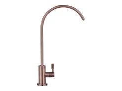 Grifo de Agua Potable SucceBuy sin Plomo en Acero Inoxidable, Grifo de Ósmosis Inversa con Válvula en Latón Macizo, Anticorrosivo y Duradero, para Cocina