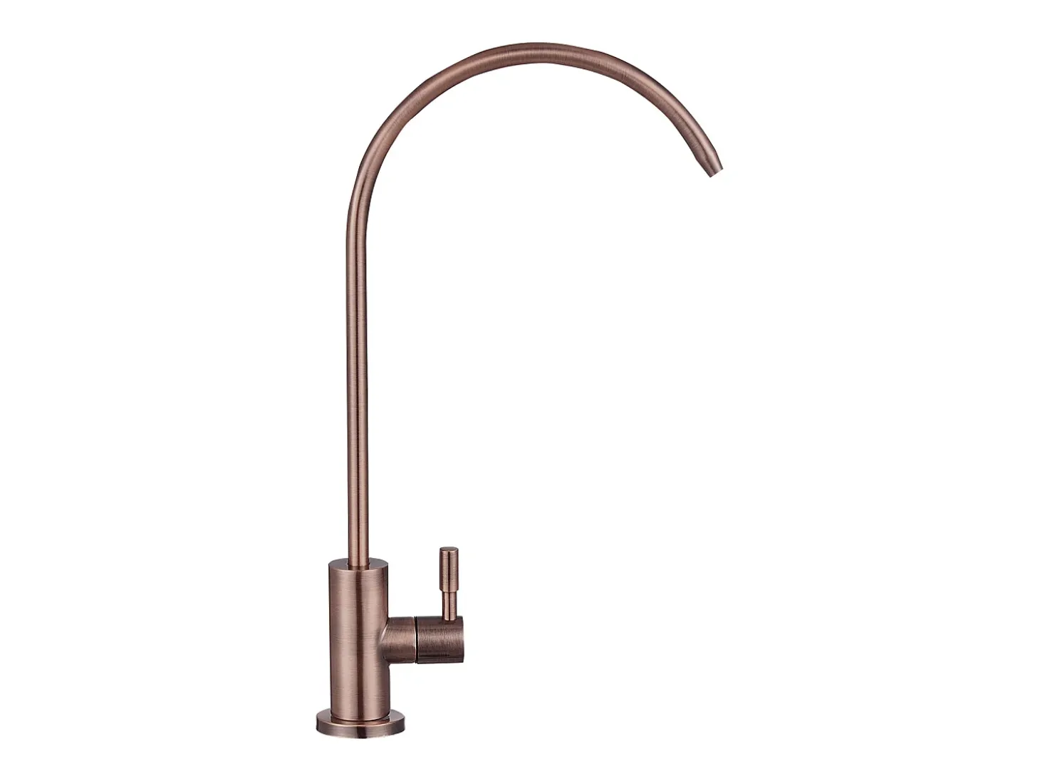 Grifo de Agua Potable SucceBuy sin Plomo en Acero Inoxidable, Grifo de Ósmosis Inversa con Válvula en Latón Macizo, Anticorrosivo y Duradero, para Cocina