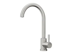 Grifo de cocina de acero inoxidable - Gris - ROMILY