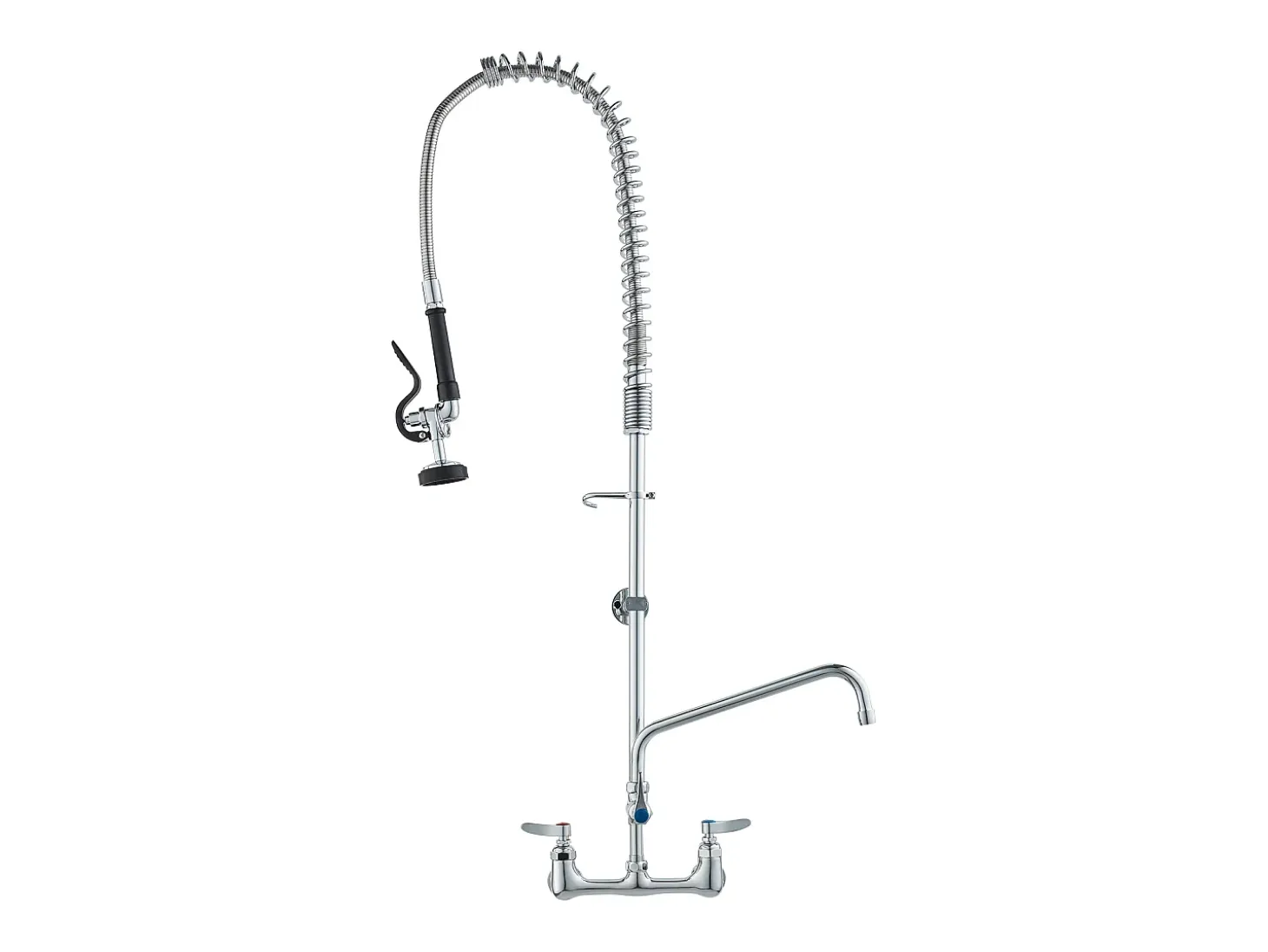 Grifo de Cocina SucceBuy para Fregadero de Montaje en Pared - Con Rociador de Prelavado, 111.8 cm