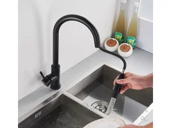 Grifo Para Cocina Rea Fresh Black