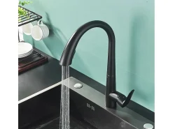 Grifo Para Cocina Rea Js-K087B Ross Black