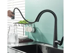 Grifo Para Cocina Rea Js-K087B Ross Black