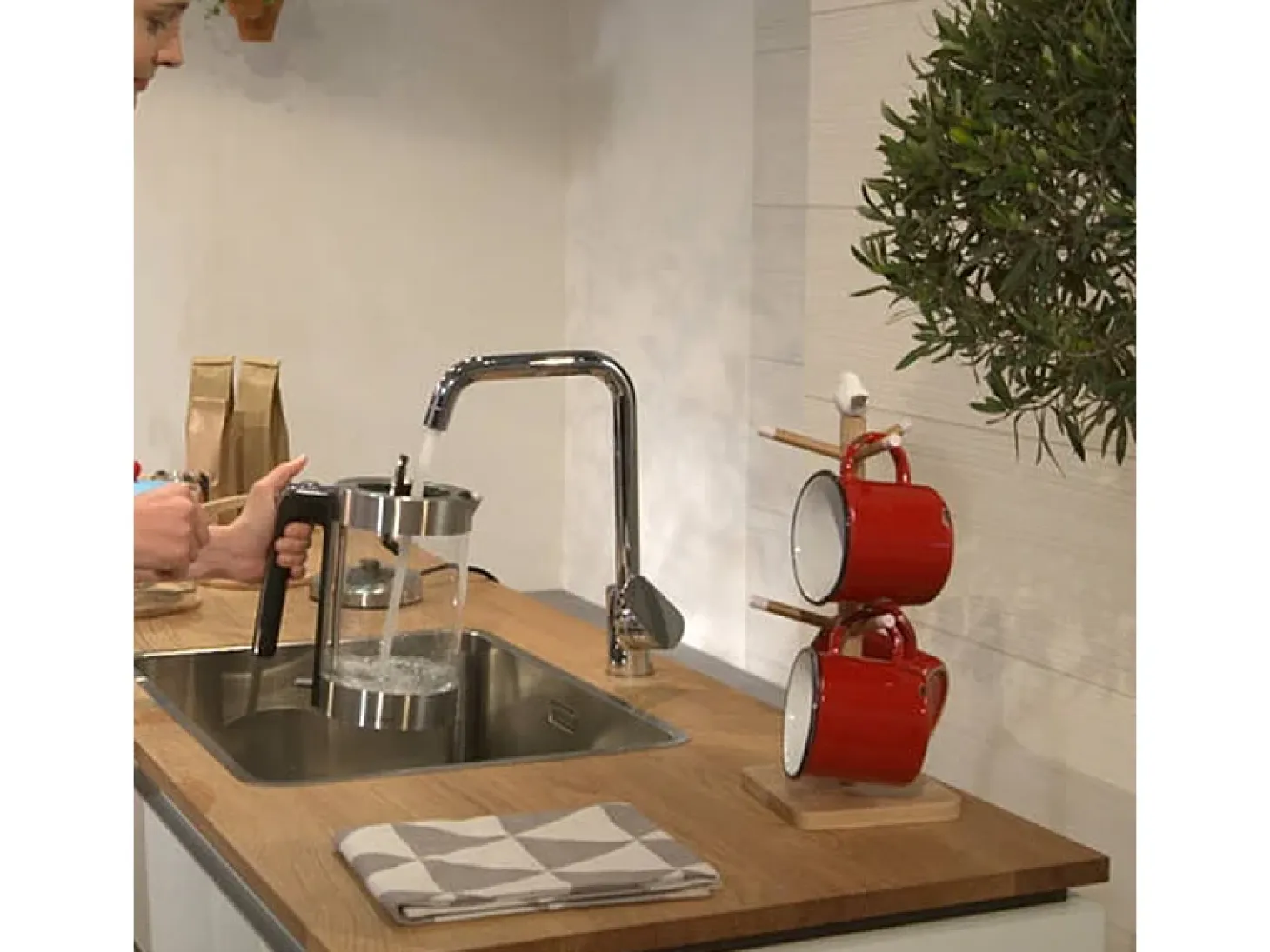 HANSGROHE Focus M41 260 grifo de cocina cromado