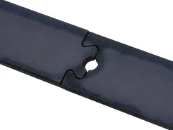 Herraje para puerta corredera negro 200x0.6x4 cm HOMCOM