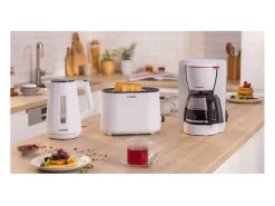Hervidor MyMoment - Blanco 1,7 L - Base giratoria 360° - Almacenamiento del cable - 3 funciones de seguridad automáticas