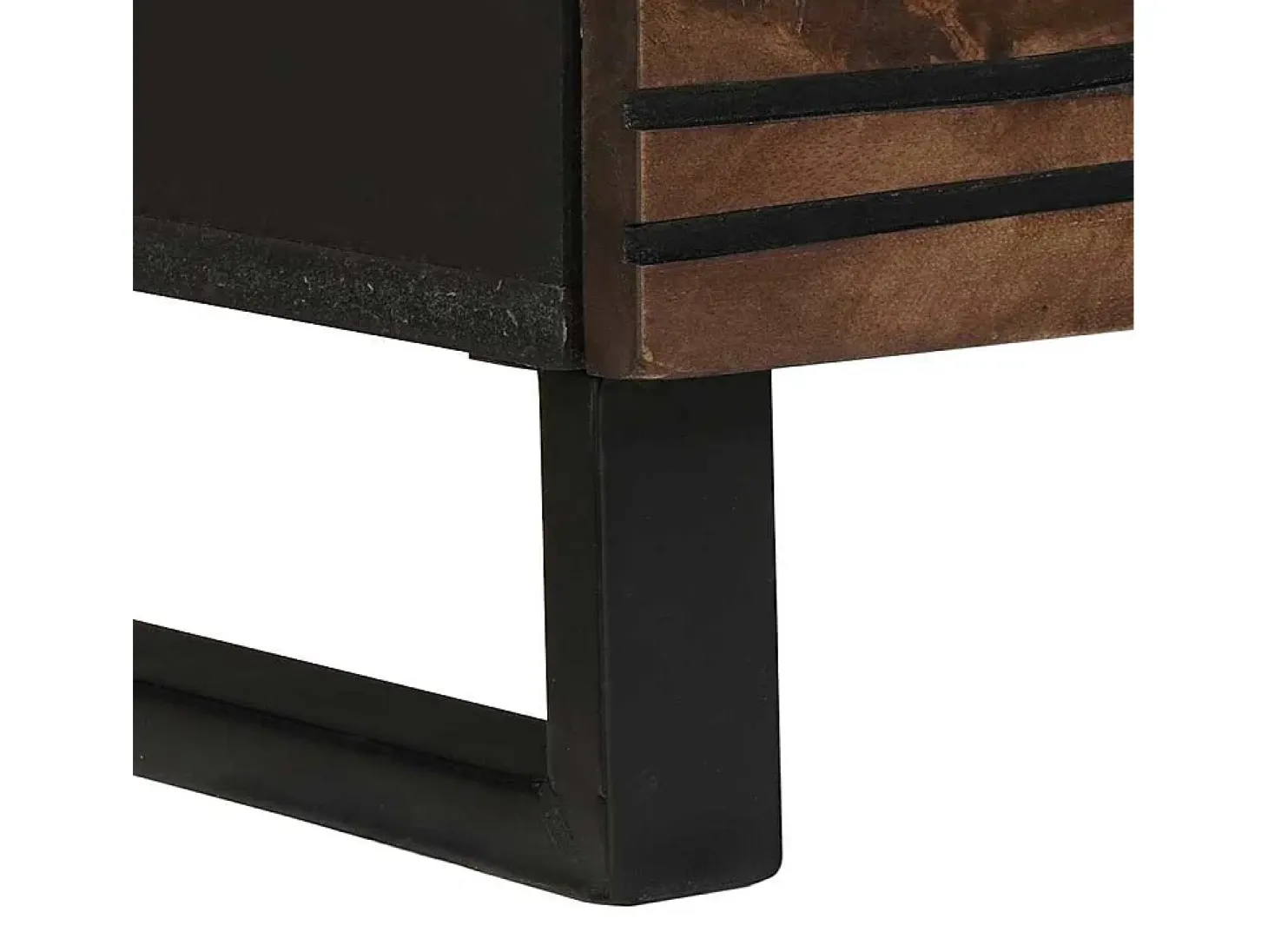 Highboard Marrón 60 x 33 x 100 cm madera maciza de mango