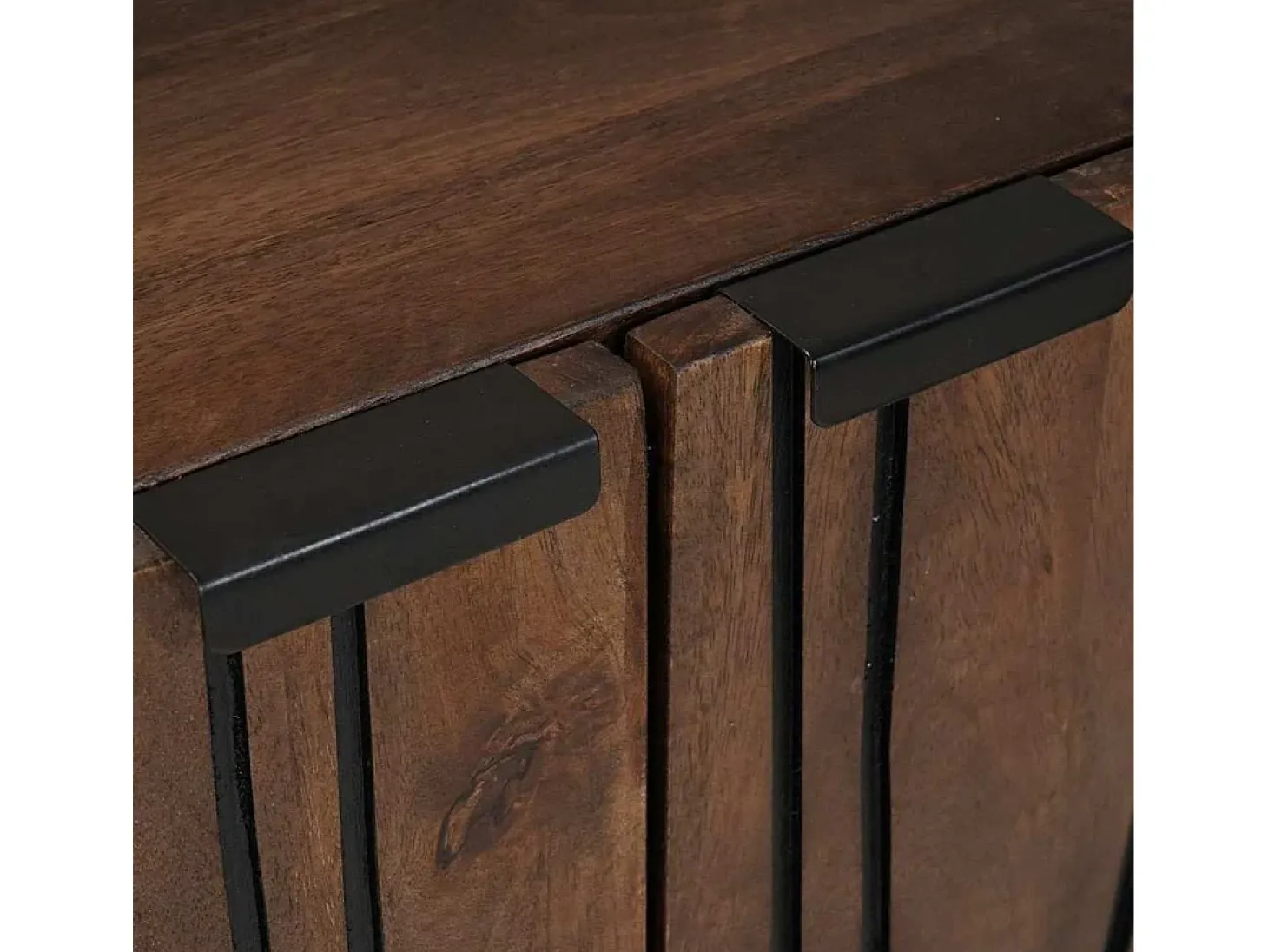 Highboard Marrón 60 x 33 x 100 cm madera maciza de mango