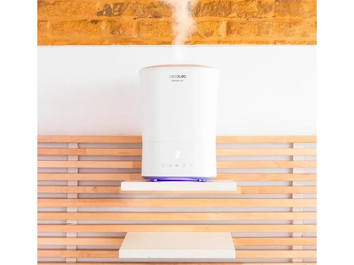 Humidificador Cecotec BreezeCare 3500 Warm 110W 5,5L 3 velocidades blanco