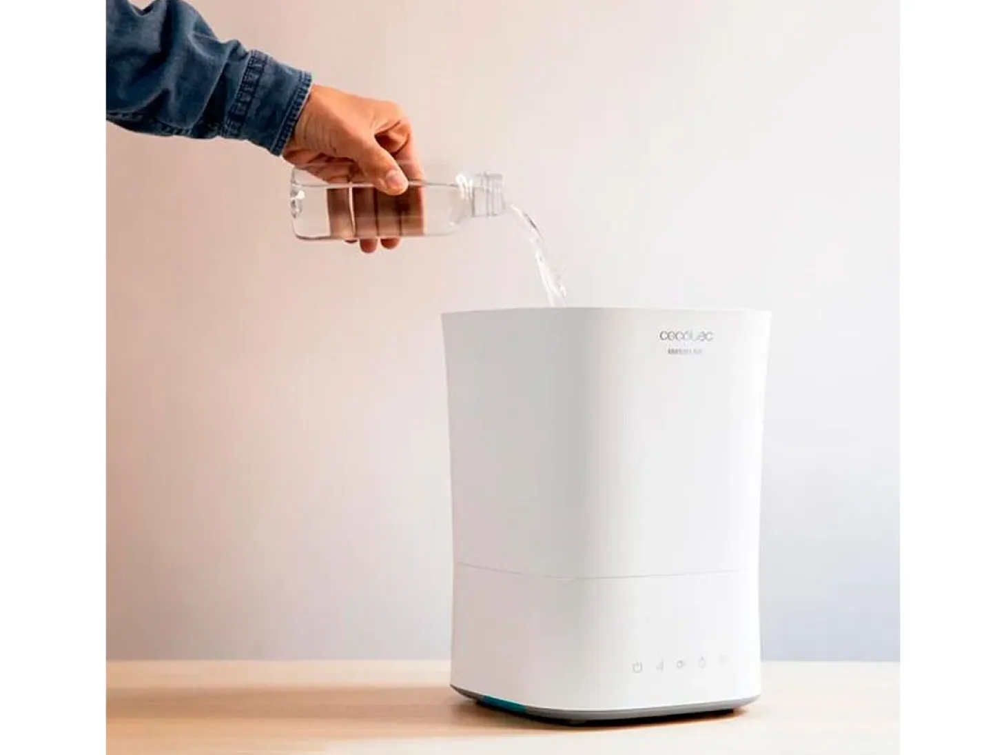 Humidificador Cecotec BreezeCare 3500 Warm 110W 5,5L 3 velocidades blanco