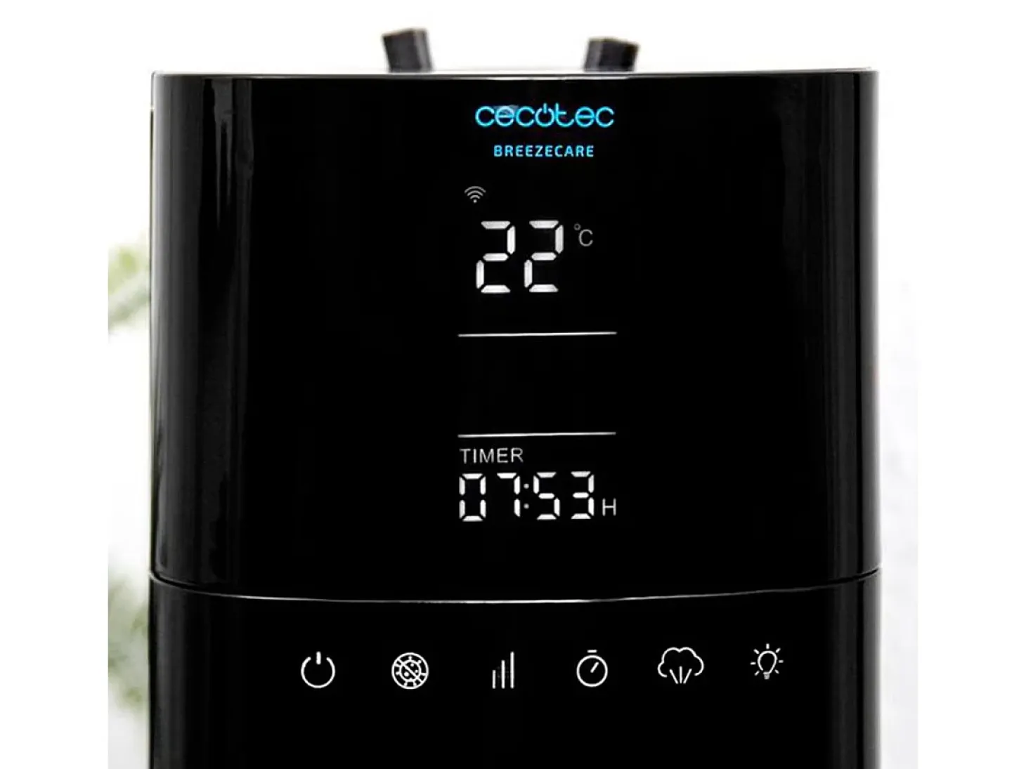 Humidificador Cecotec BreezeCare 4000 Connected 6L 110W WiFi mando a distancia negro