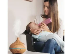 Humidificador Cecotec Pure Aroma 150 Yang luz LED 150ml natural