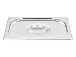Ishpeming Tapas para bandejas Gastronorm 1/2 acero inoxidable 2 unidades