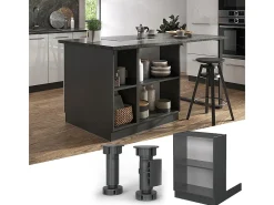 Isla de cocina antracita 60x70x82 fame-line