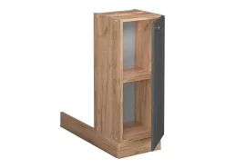 Isla de cocina antracita-oro 30x70x82 fame-line