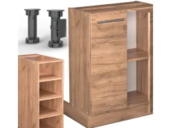 Isla de cocina roble dorado 90x60x82 fame-line