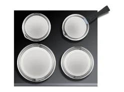 Juego de 10 piezas de utensilios de cocina de acero inoxidable aptos para inducción - Mango extraíble - Apto para todo tipo de c