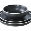 Juego de 6 Platos de Postre Aster Granit 21 cm - Lote de 6