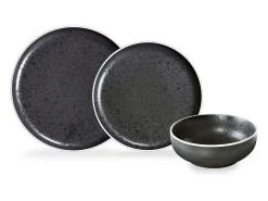 Juego de 6 Platos de Postre Aster Granit 21 cm - Lote de 6