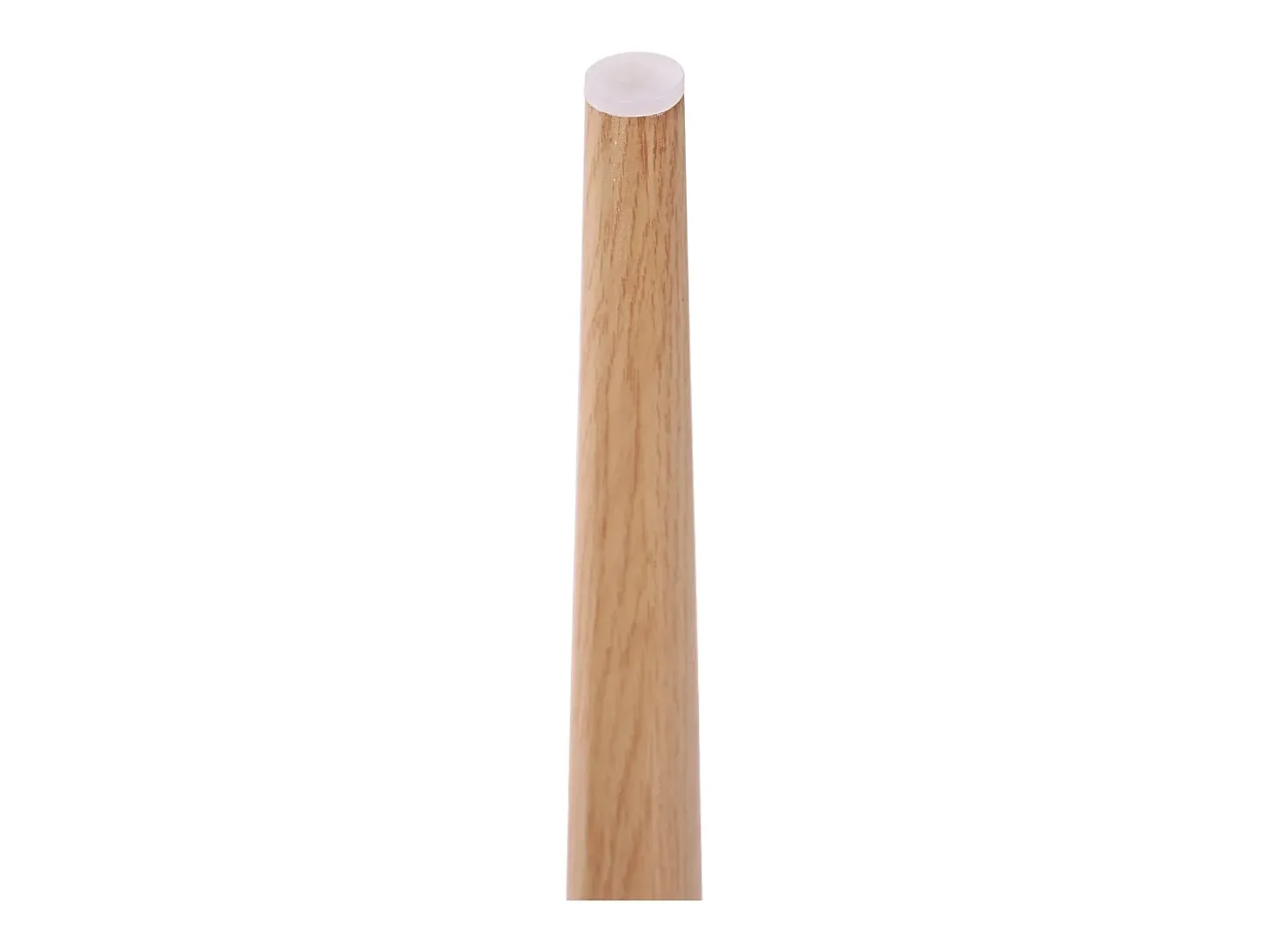 Juego de 2 sillas - Patas de metal - Cojines de polipiel - Beige-marrón