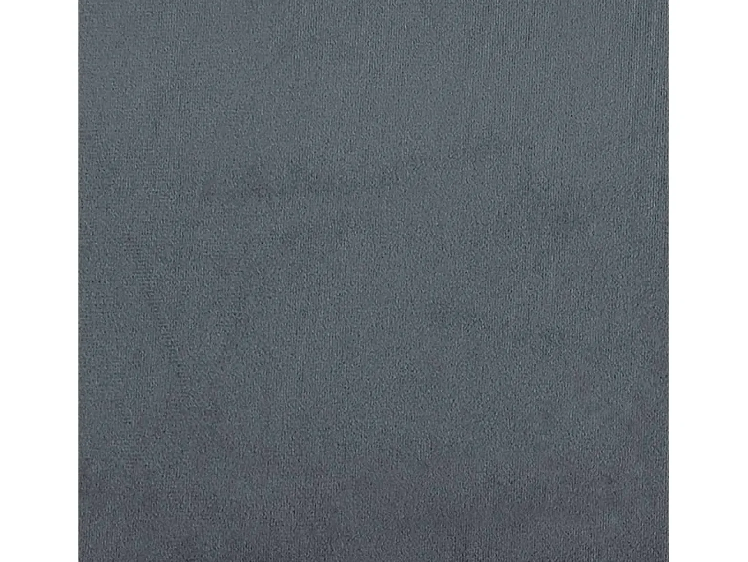 Juego de 2 sillas de comedor de terciopelo gris oscuro