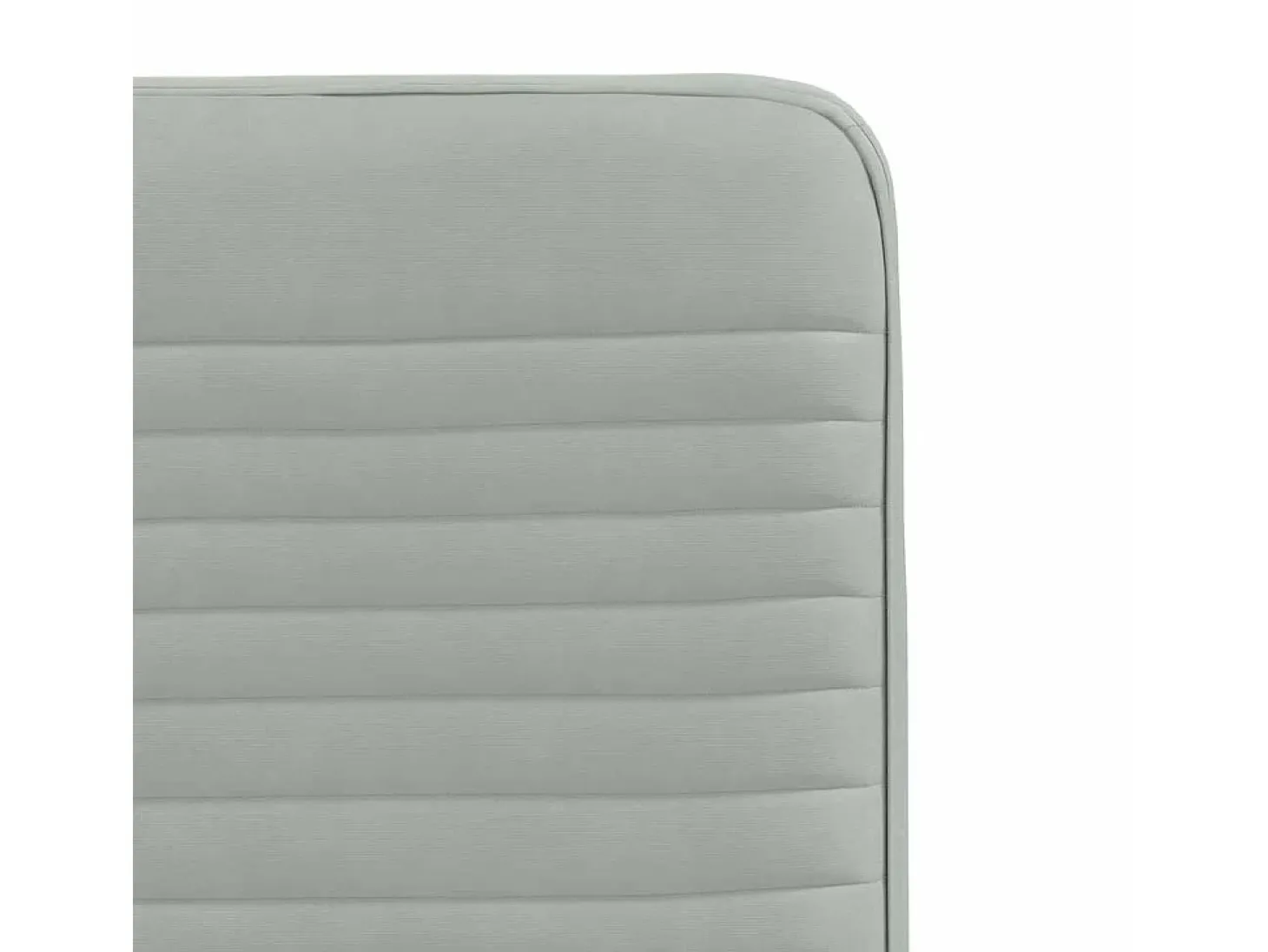 Juego de 4 sillas de comedor de terciopelo gris claro