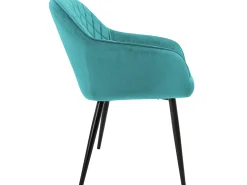 Juego de 4 Sillas de Comedor Sillas de Salón Silla de Cocina Silla Tapizada de T