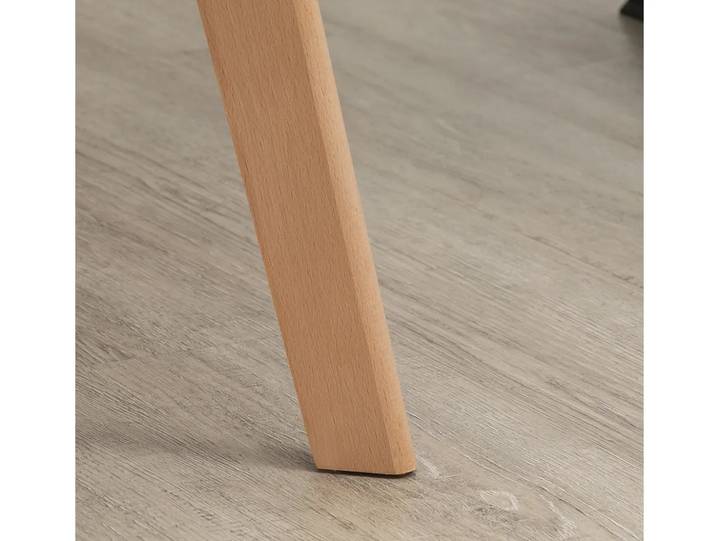 Juego de 2 sillas de comedor, sillas de cocina tapizadas con reposabrazos, aspecto terciopelo, patas de madera, color gris