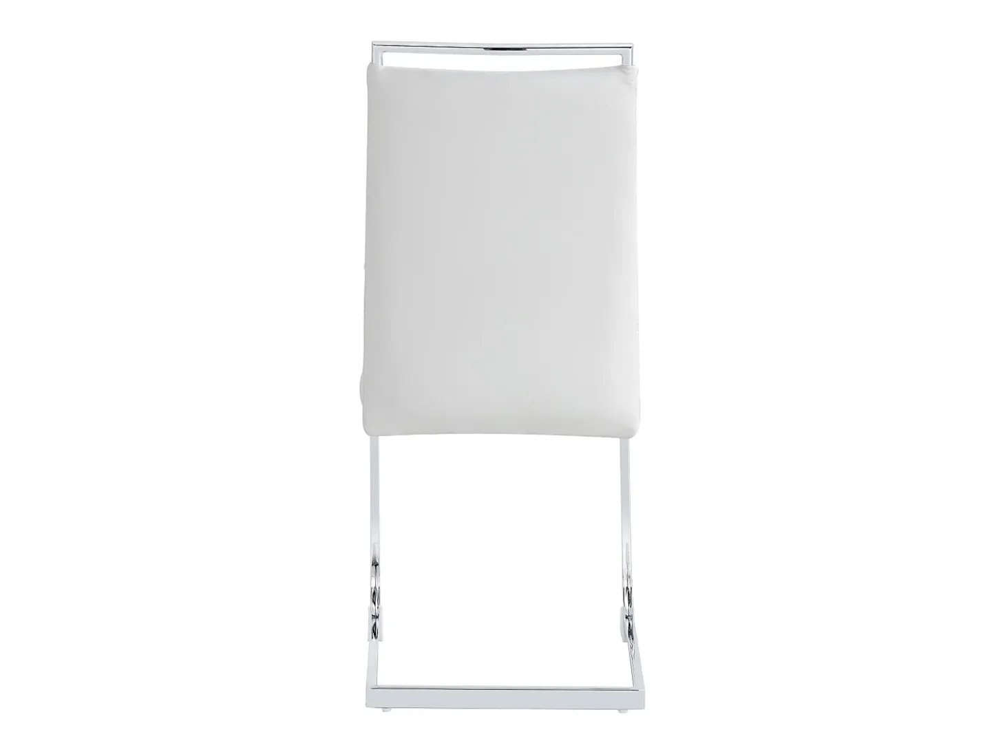 Juego de 2 sillas de comedor modernas con respaldo alto y patas tapizadas, respaldo de rayas cruzadas para comedor, cocina y oficina, color blanco