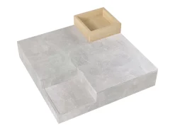 Juego de 2 sillas de comedor - Sillas con respaldo acolchado, patas de madera y ribete de tachuelas - terciopelo naranja