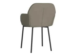 Juego de 2 Sillas de comedor terciopelo gris claro ES654828
