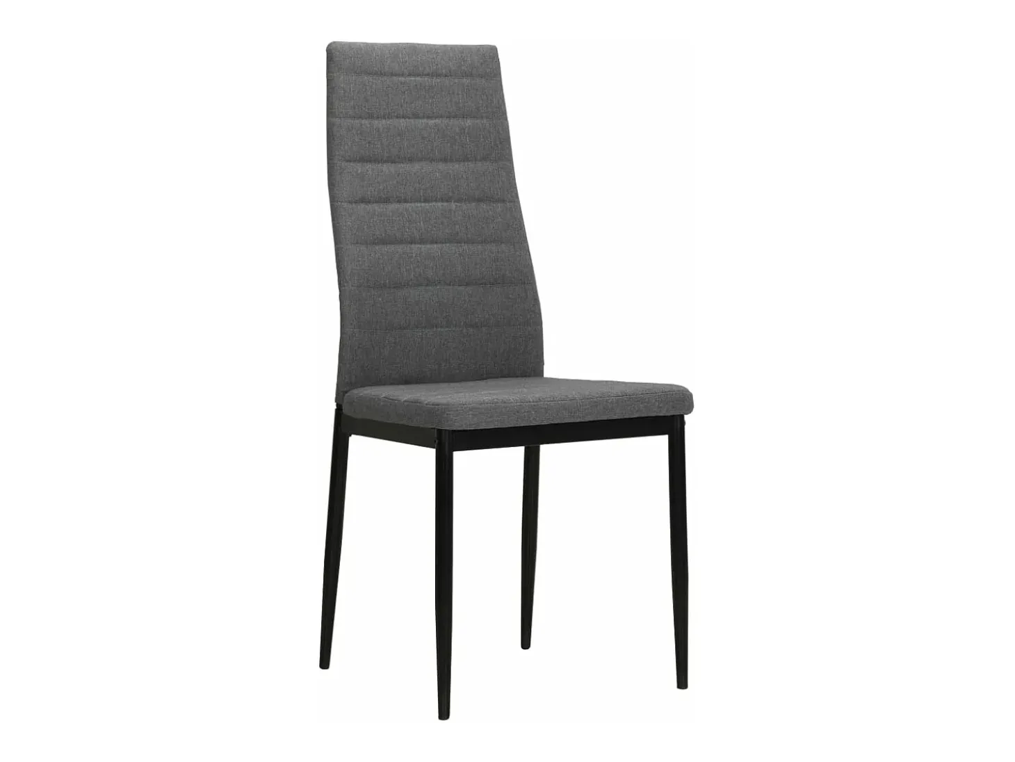 Juego de 2 Sillas de comedor giratorias tela gris claro ES191431