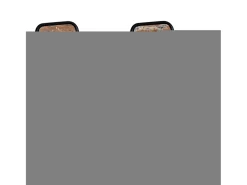Juego de 2 Sillas de comedor madera maciza reciclada ES696458