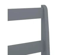 Juego de 2 sillas de comedor Panamá de madera maciza de pino gris